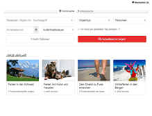 Tablet Screenshot of 114981000006.holidaybooking.ch